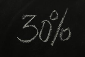 Quanto é 30% de 1000