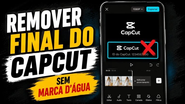 Como Remover Marca D’água do CapCut no Celular